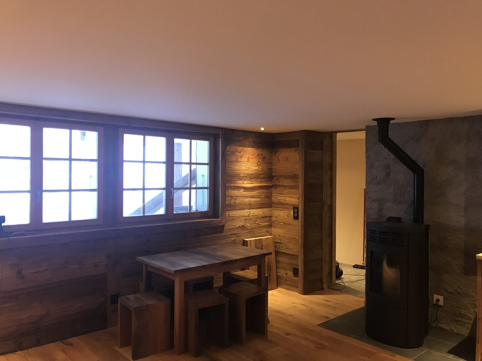 Intérieur chalet