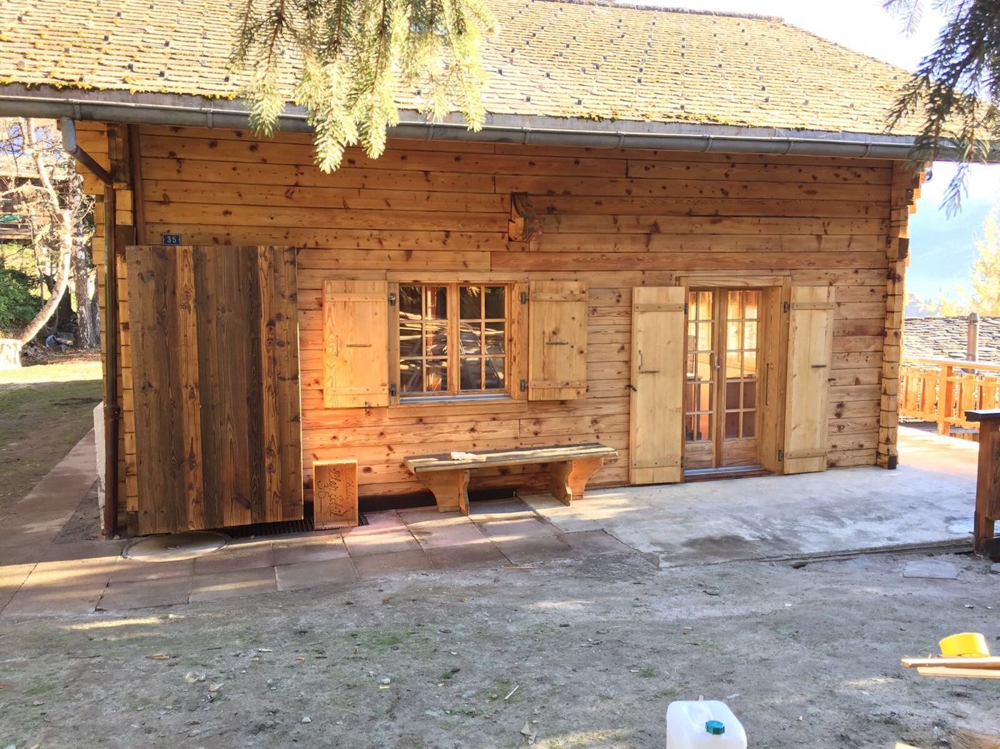 Chalet, façade