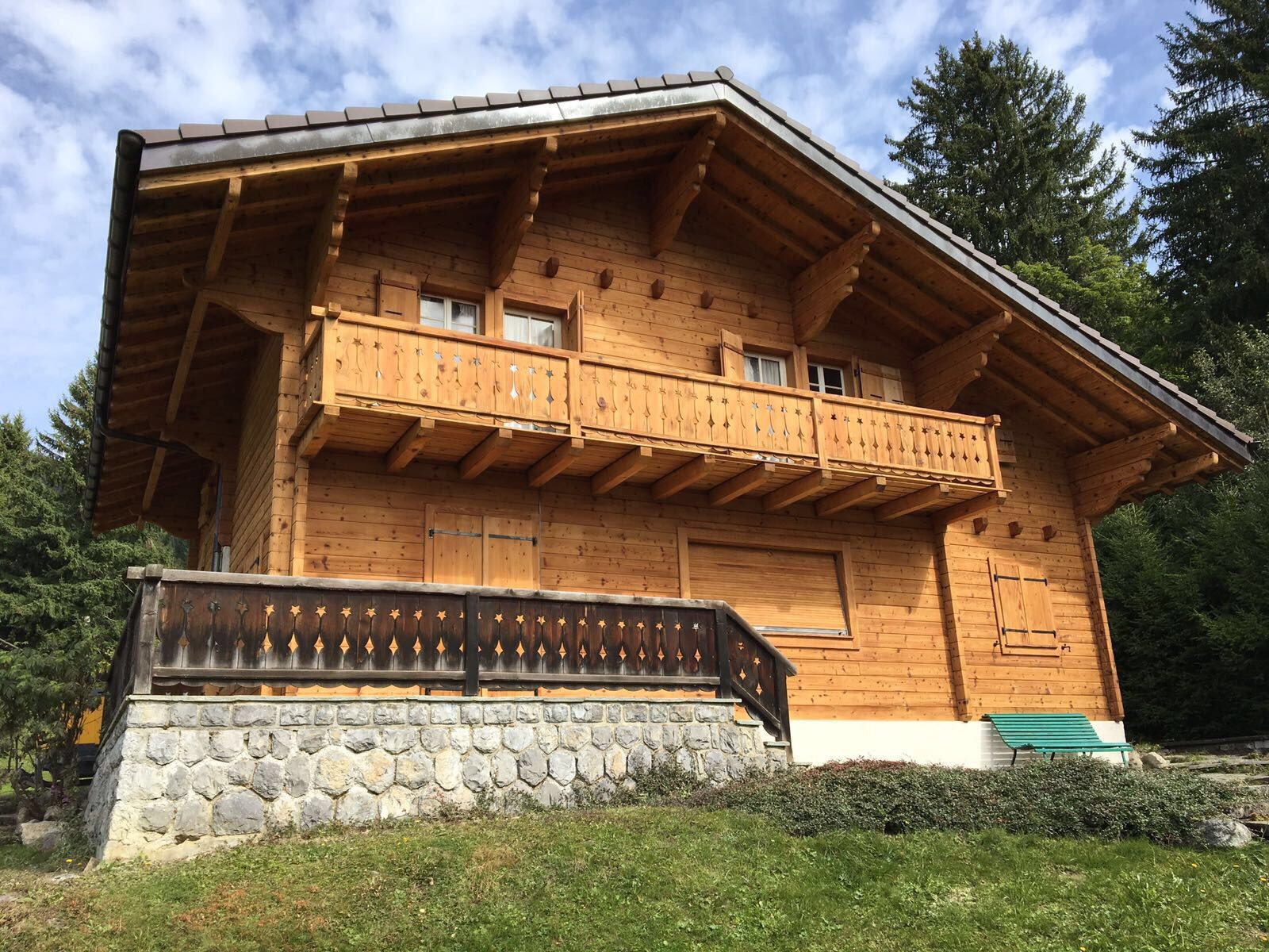 Chalet lasuré