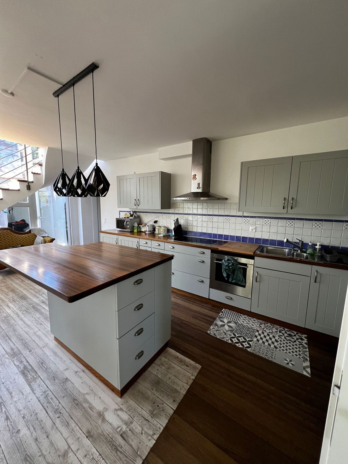 Cuisine campagne repeinte